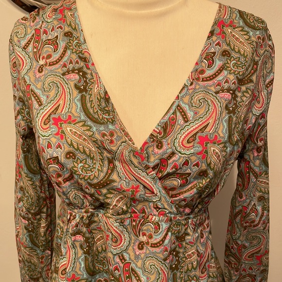 MOTHERHOOD MATERNITY top long sleeve comfy soft cotton - Picture 2 of 5